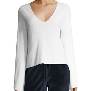 NWT KENDALL AND KYLIE V-Neck Bell Sleeve Sweater XS